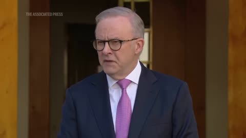 Australia’s PM Anthony Albanese gives first statement after winning election