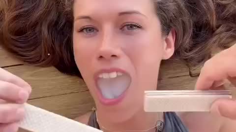 Girl Lays Down While GUYS Feed Her Milk & Snacks! (You’ve Never Seen This Before!)