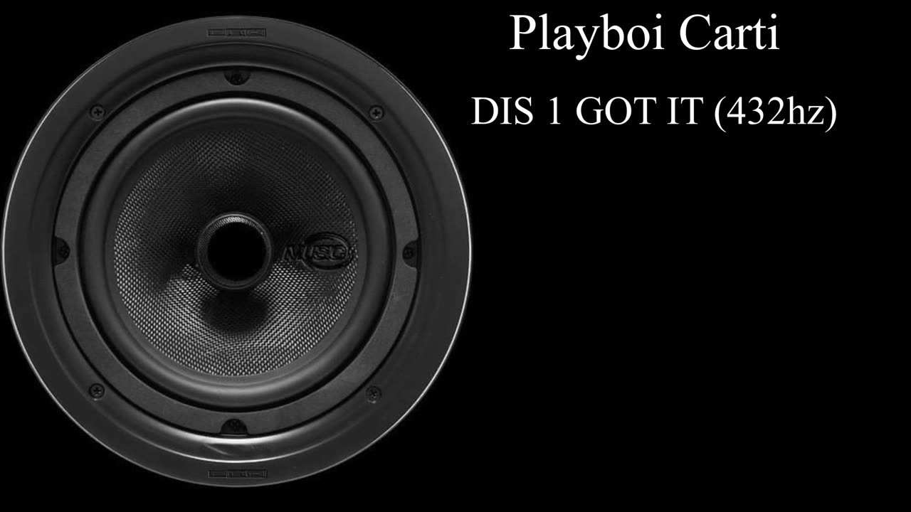 Playboi Carti - DIS 1 GOT IT (432hz)
