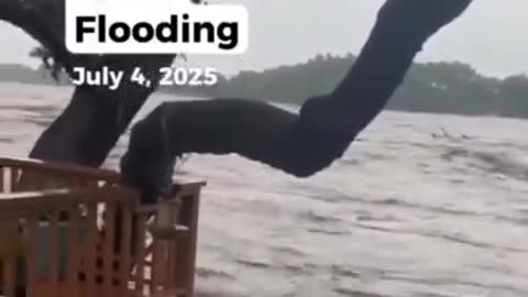 Flooding due to extreme rainfall in Central Texas, USA