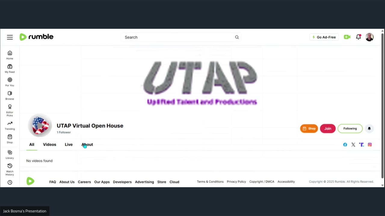 UTAP Virtual Open House