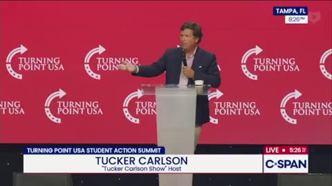 Tucker Carlson at TPUSA