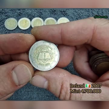 Rare 2 Euro Coin Hunt 💸 #shorts #rarecoins #2eurocoin #eurocoinhunt
