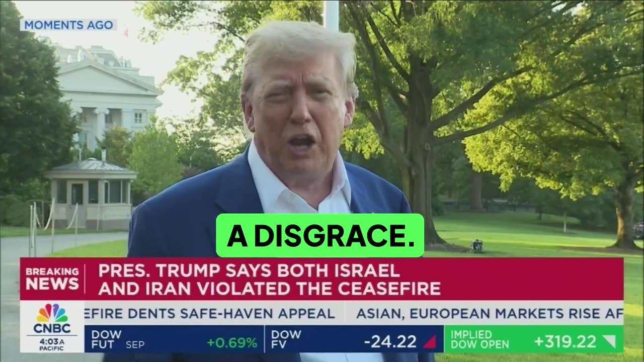 “It's all garbage. It's all fake news.”