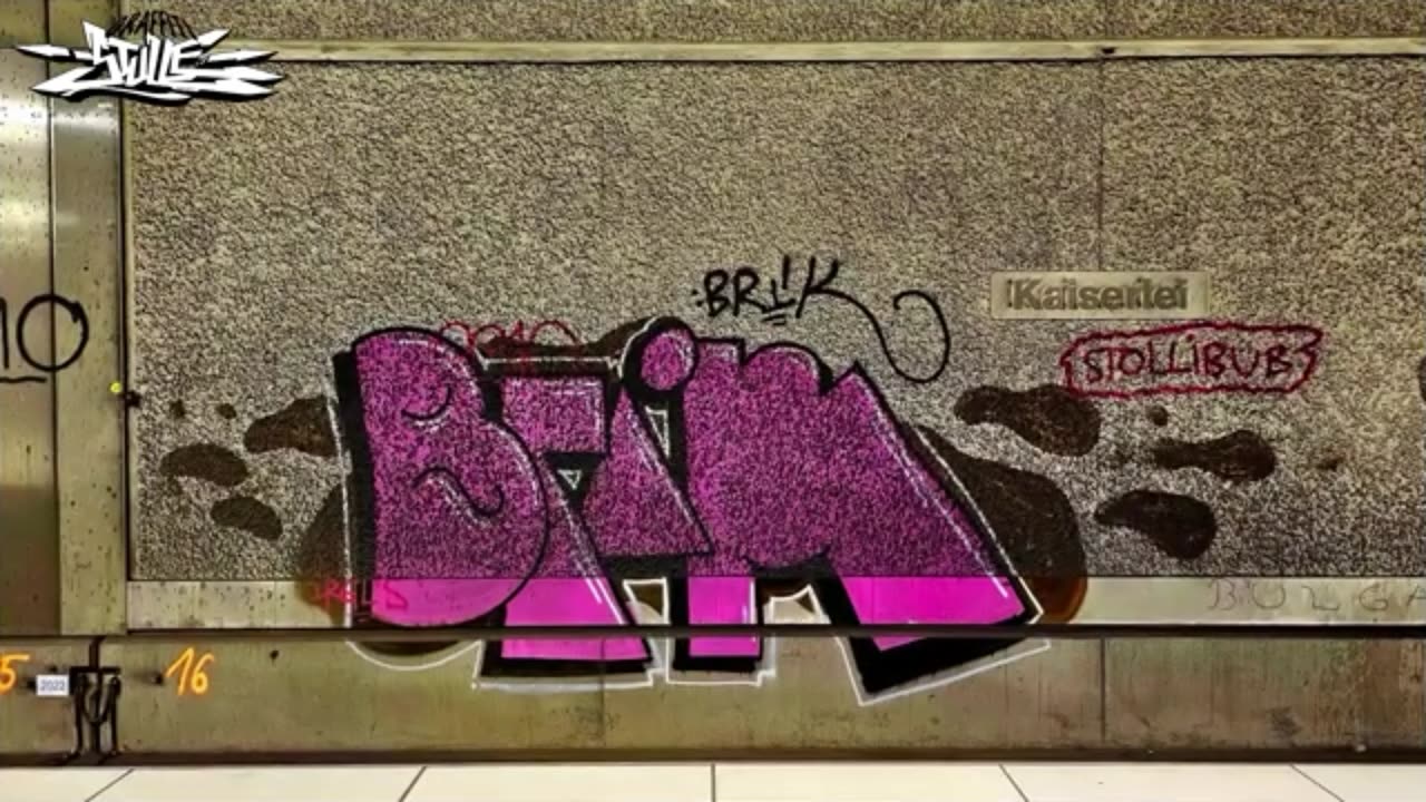 Graffiti Line // OFFENBACH AM MAIN S-Kaiserlei ( ((Legendär Graffiti 2025 Video )
