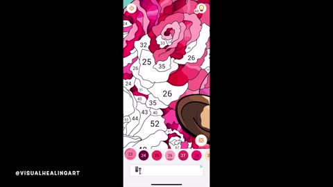 Relax, Recharge, Reflect with the Happy Color app. Inspirational Message