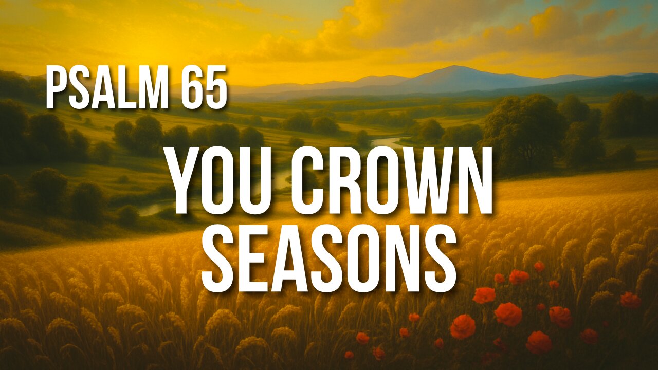 Psalm 65 – From Distant Prayer to Overflowing Fields: God Provides Abundantly