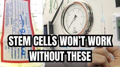 Stem Cells Won't Work Without These! (Most Effective Protocol)