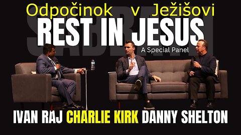 Charlie Kirk, Danny Shelton, Ivan Raj - diskusia o sobote a odpočinku v Ježišovi