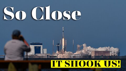 We Watched a Rocket Launch From Our Campground! | Florida Space Coast RV Life