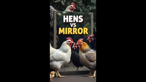 Fancy hens got scared 😳🐔 what was that sound?!