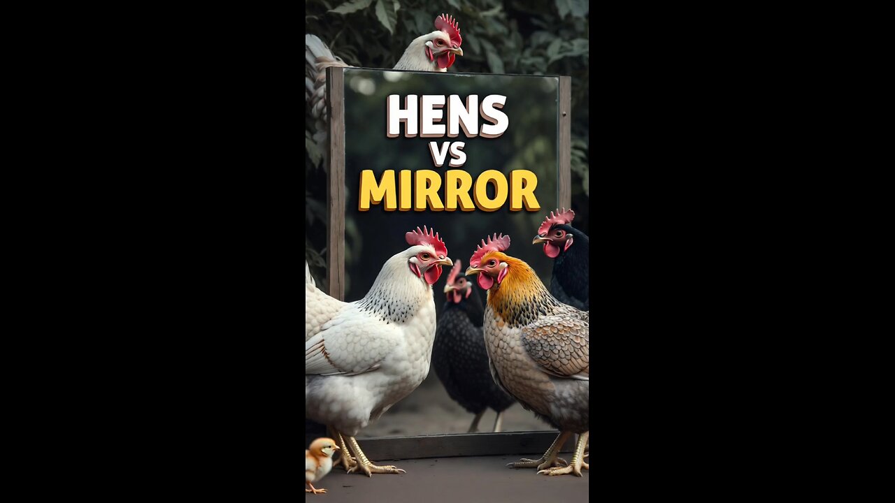 Fancy hens got scared 😳🐔 what was that sound?!