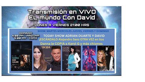 ¡ESCÁNDALO Alejandro Sanz OTRA VEZ en líos Danna le COPIA a Karol G y más chismes