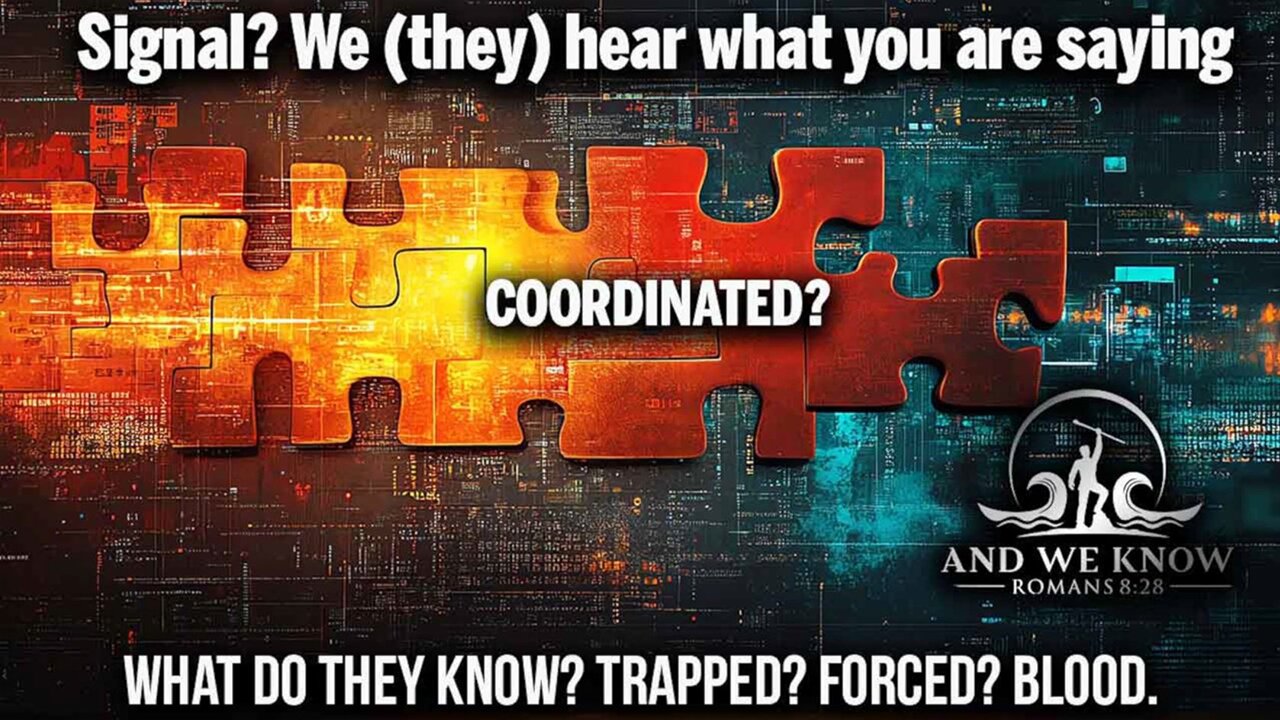 And We Know 3.27.25: "SIGNAL Psyop, APP exposure, FBI/Eppstein, Crossfire Hurricane, Election integrity"