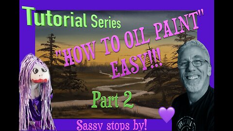 Easy Oil Painting (part 2) | Sassy stops by!