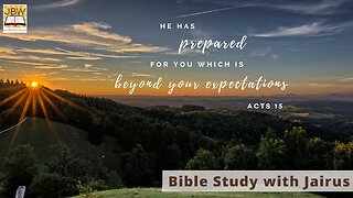 #Bible Study with #Jairus #Acts 15 there are no apostles or prophets today?
