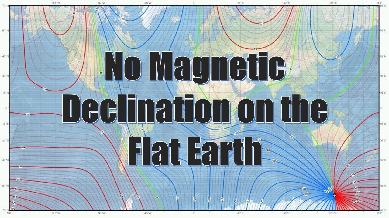 No Magnetic Declination on the Flat Earth - PART 1