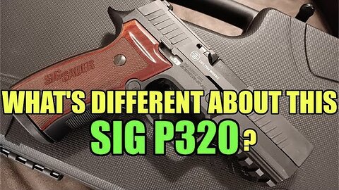 What's different about this Sig P320 AXG Classic?