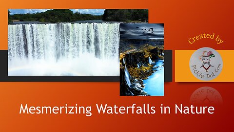 Mesmerizing Waterfalls in Nature | Peaceful Sounds & Stunning Views