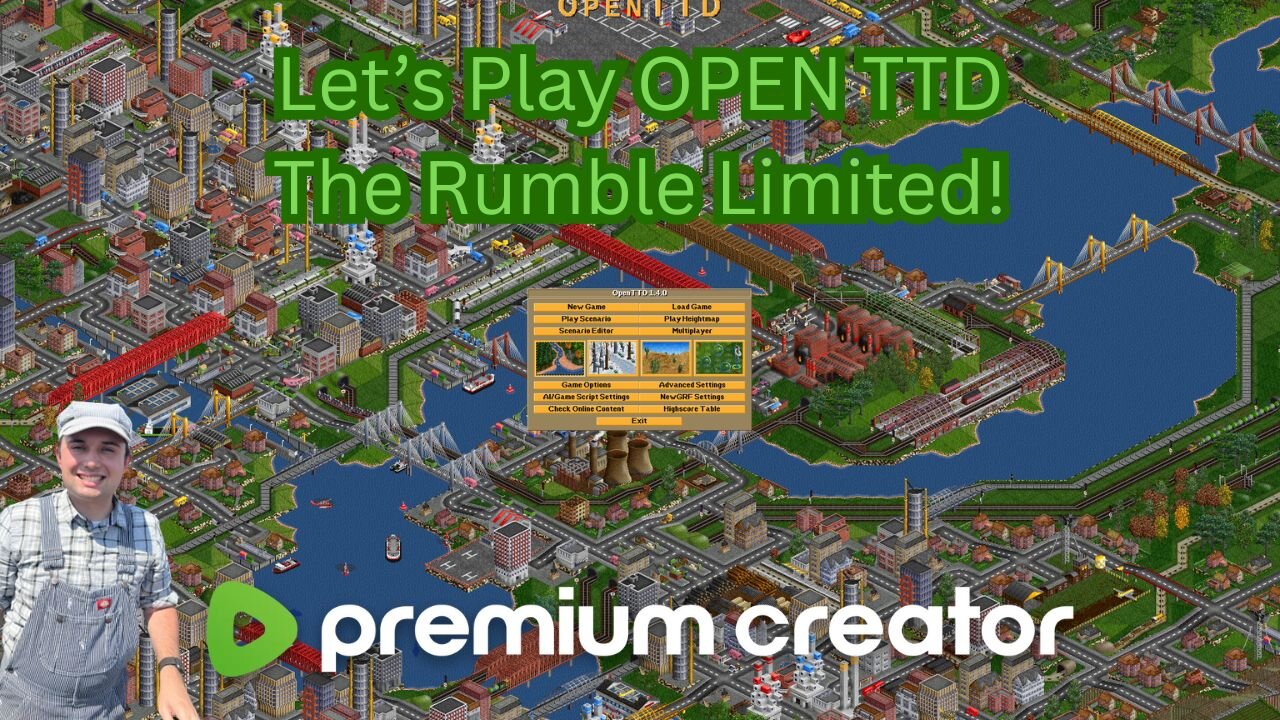 Let's Play Open TTD The Rumble Limited! Part 2🚂🚂🚂🚂🚂