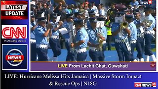 LIVE: Hurricane Melissa Hits Jamaica | Massive Storm Impact & Rescue Ops | N18G