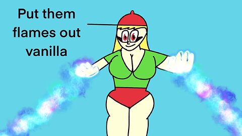 Vanilla puts out flames