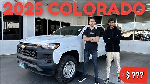 2025 Chevrolet Colorado 2WD WT Crew Cab. Best Value Truck?