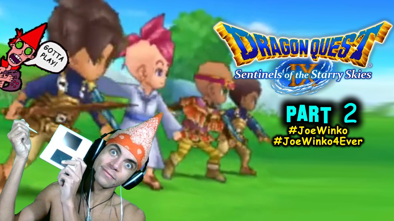 Dragon Quest IX Part 2 - Nintendo DS Gaming Livestream (Jan 21st 2022) - Joe Winko
