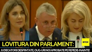 💣 LOVITURA DIN PARLAMENT: JUDECATORII DESFIINTATE, OUG-URI NOI APROBATE PE REPEDE-INAINTE! 🏛️⚖️🚨