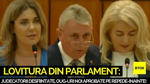 💣 LOVITURA DIN PARLAMENT: JUDECATORII DESFIINTATE, OUG-URI NOI APROBATE PE REPEDE-INAINTE! 🏛️⚖️🚨