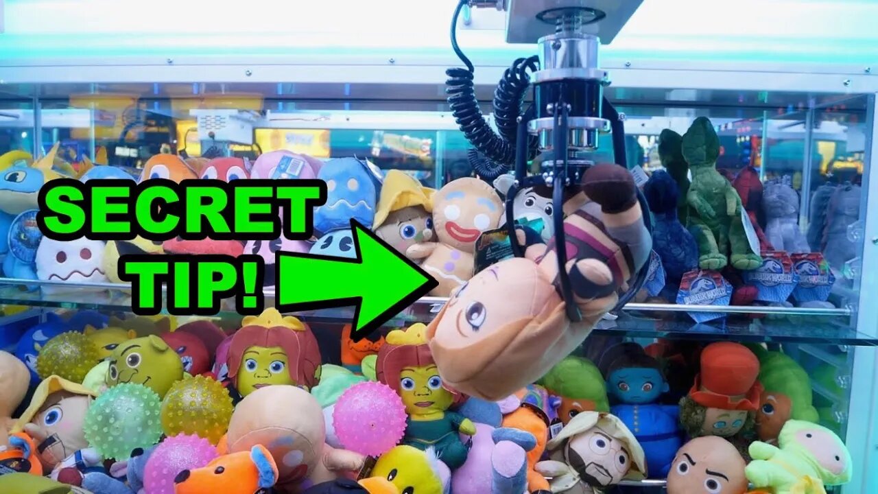 Simple TRICK to Win from Claw Machines!