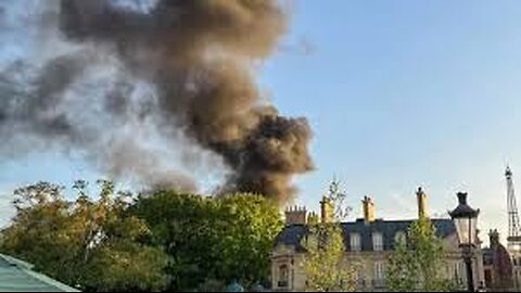 Disney Epcot fire: Smoke and flames shoot from France Pavilion