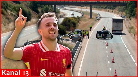 Scene of car accident that killed Liverpool player Diogo Jota and his brother in Spain