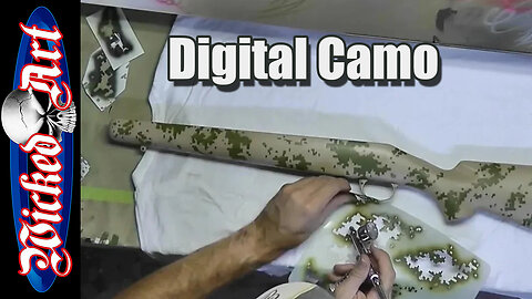 How to Airbrush Digital Camo