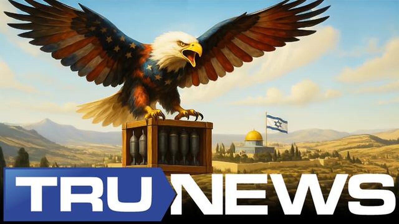 Unprecedented Amount of U.S. Bombs on Way to Israel to Crush Palestinians TRUNEWS 4-17-2025