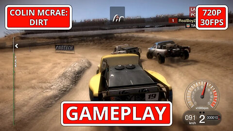 Colin McRae: DiRT: Gameplay - (PC HD) [720p30FPS]