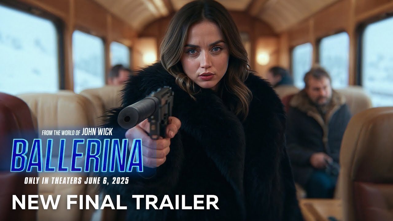 Ballerina - New Final Trailer (2025) Keanu Reeves, Ana de Armas (4K) Teaser John Wick Concept