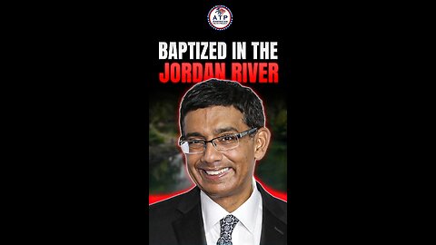 DINESH: Why He Chose to Be Baptized in the Jordan River