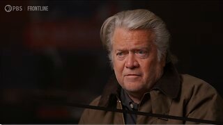 ▶️ NEW: Steve Bannon sits down for a no-holds-barred PBS Frontline interview | Trump's Power & the Rule of Law: Steve Bannon