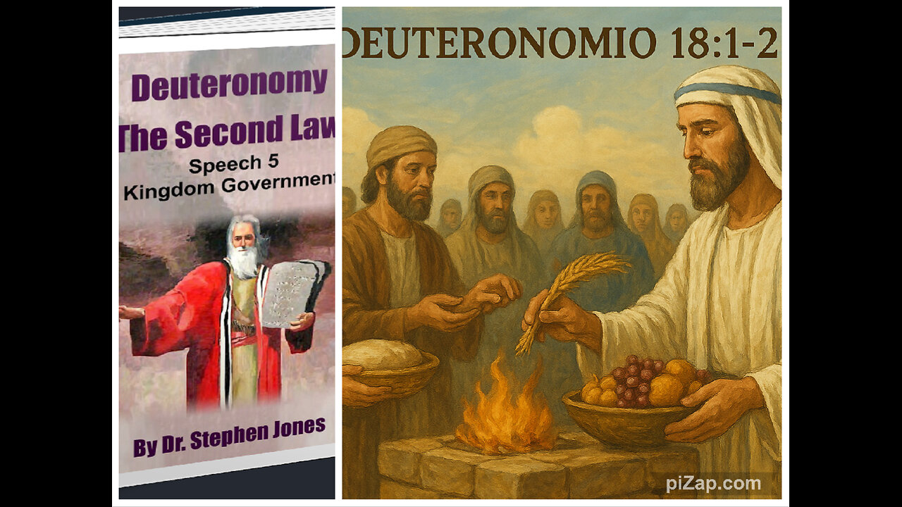 Deut 2ª Ley-DISCURSO 5-Cap. 10: HERENCIA SACERDOTAL, Dr. Stephen Jones