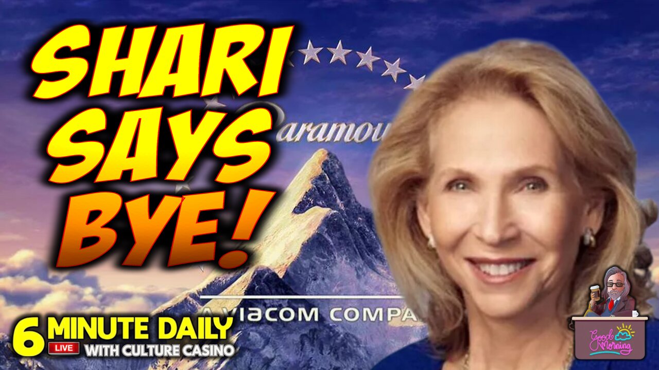 Shari Says Goodbye to Paramount! - 6 Minute Daily - August 7th