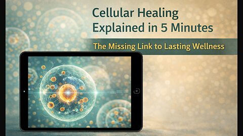 Cellular Healing Explained in 5 Minutes | The Missing Link to Lasting Wellness