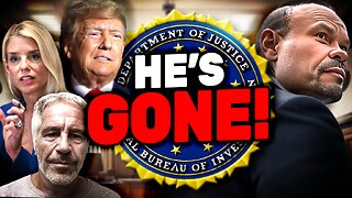 Dan Bongino HAS QUIT The FBI I Believe... Kash Patel & Pam Bondi Come To Trump Heel!