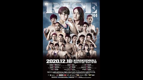 RISE 144 - Dec 18 2020 - Korakuen Hall, Tokyo