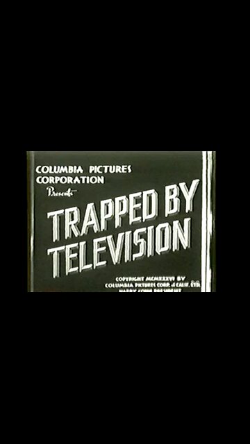 Highlights of Trapped By Television (1936) — Rare Vintage Sci‑Fi Crime! Tr