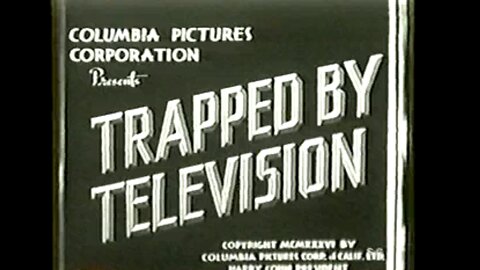 Highlights of Trapped By Television (1936) — Rare Vintage Sci‑Fi Crime! Tr