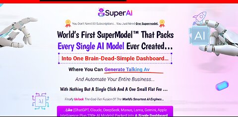 Super AI Review: the SuperModel™ That Deliver Simple Access to Every AI (Incl. ChatGPT, Gemini) More