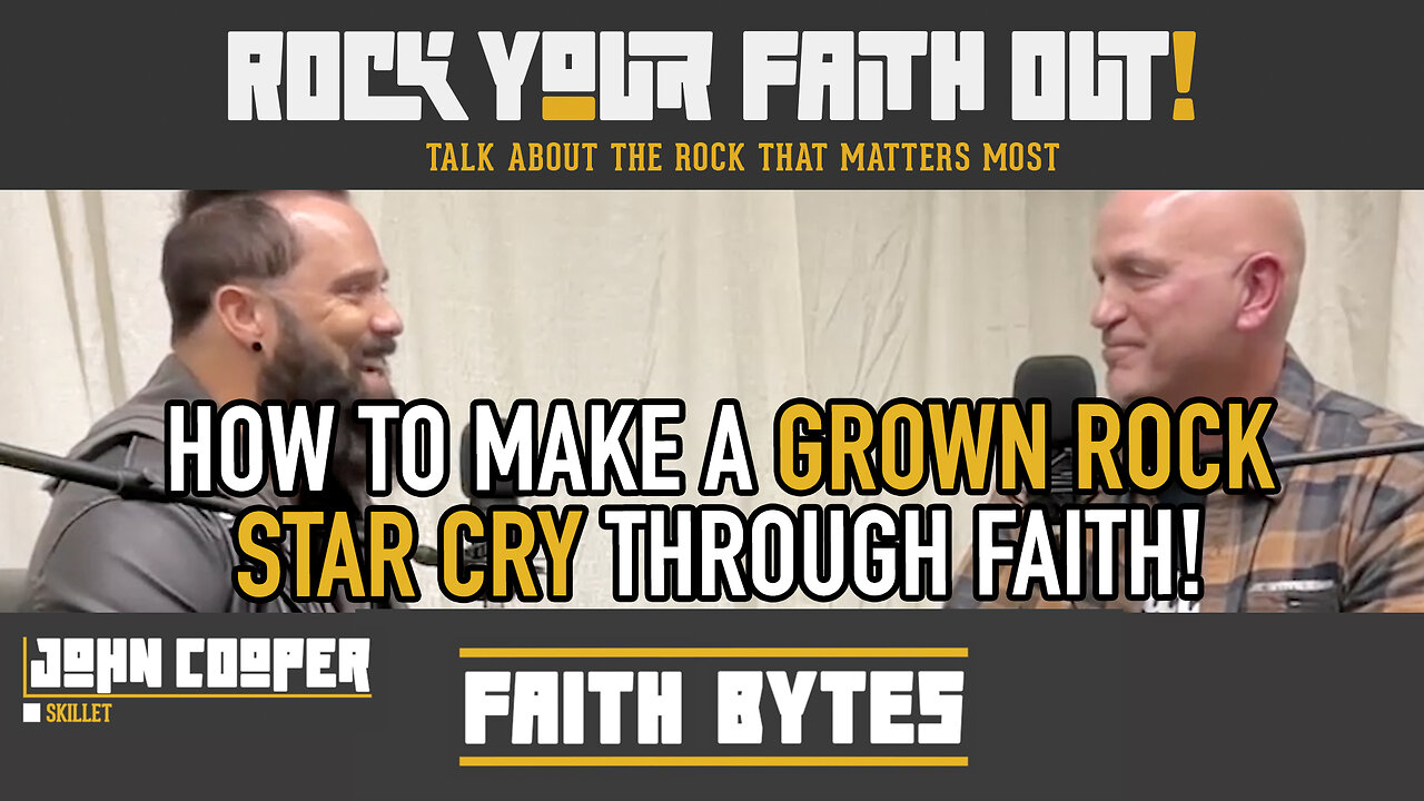 John Cooper of Skillet Talks About How To Make A Grown Rock Star Cry