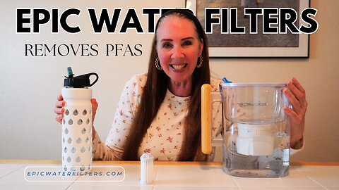 Epic Water Filters Review | Pure Pitcher 1 + Escape Glass OG Bottle | PFAS & Fluoride-Free Water