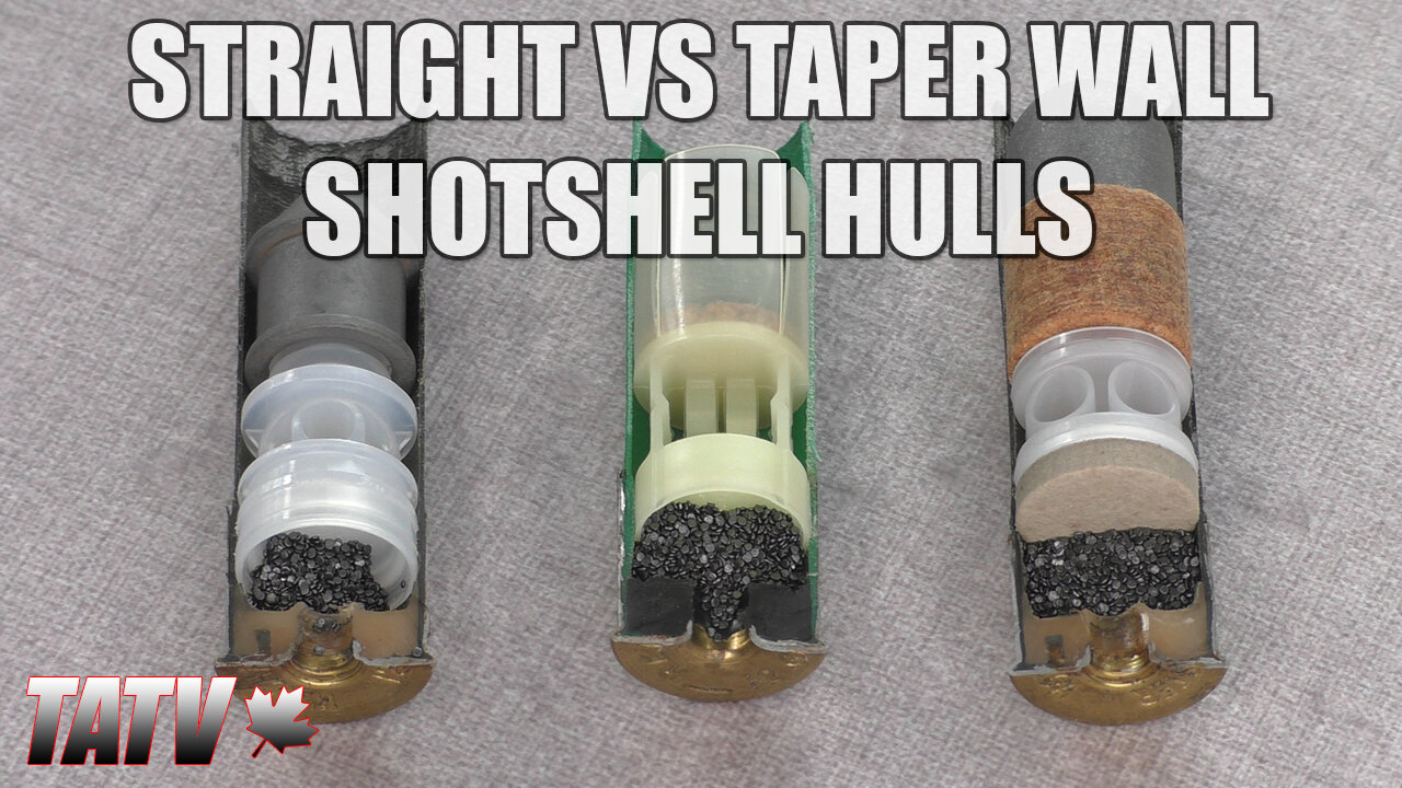 Straight Wall Vs Taper Wall Shotshell Hulls